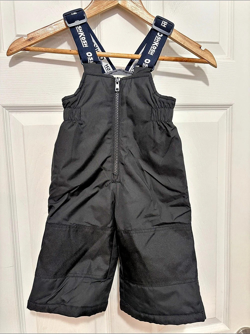 OshKosh B'gosh Heavyweight Black Bib Snowpants